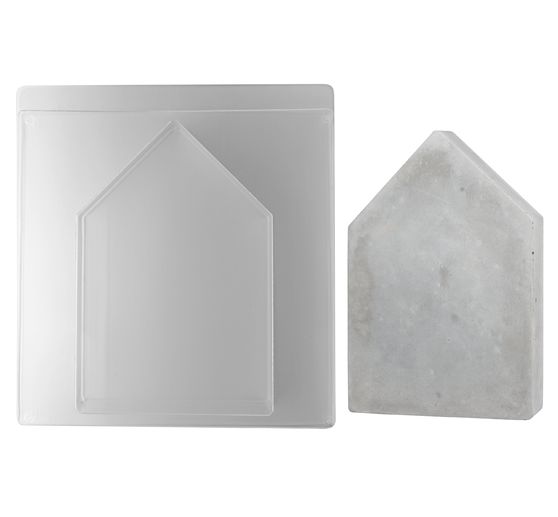 Casting mould "House big", ca.16 x 23,5 cm