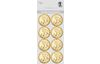 Kreativ-Accessoires "Kelch gold"