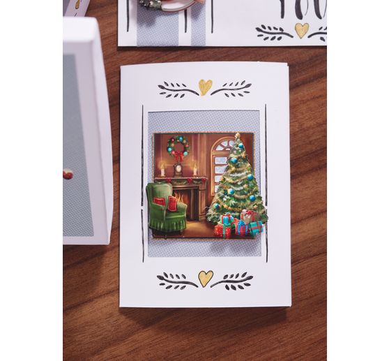 3D-Stanzbogenbuch "Christmas Village"