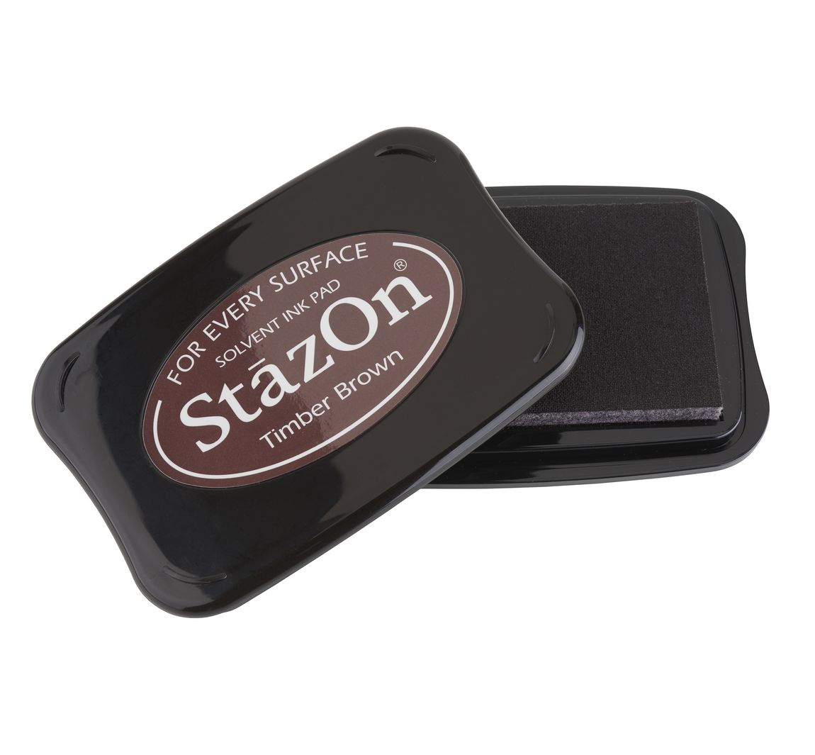 Staz-On Stempelkissen - Dunkelbraun