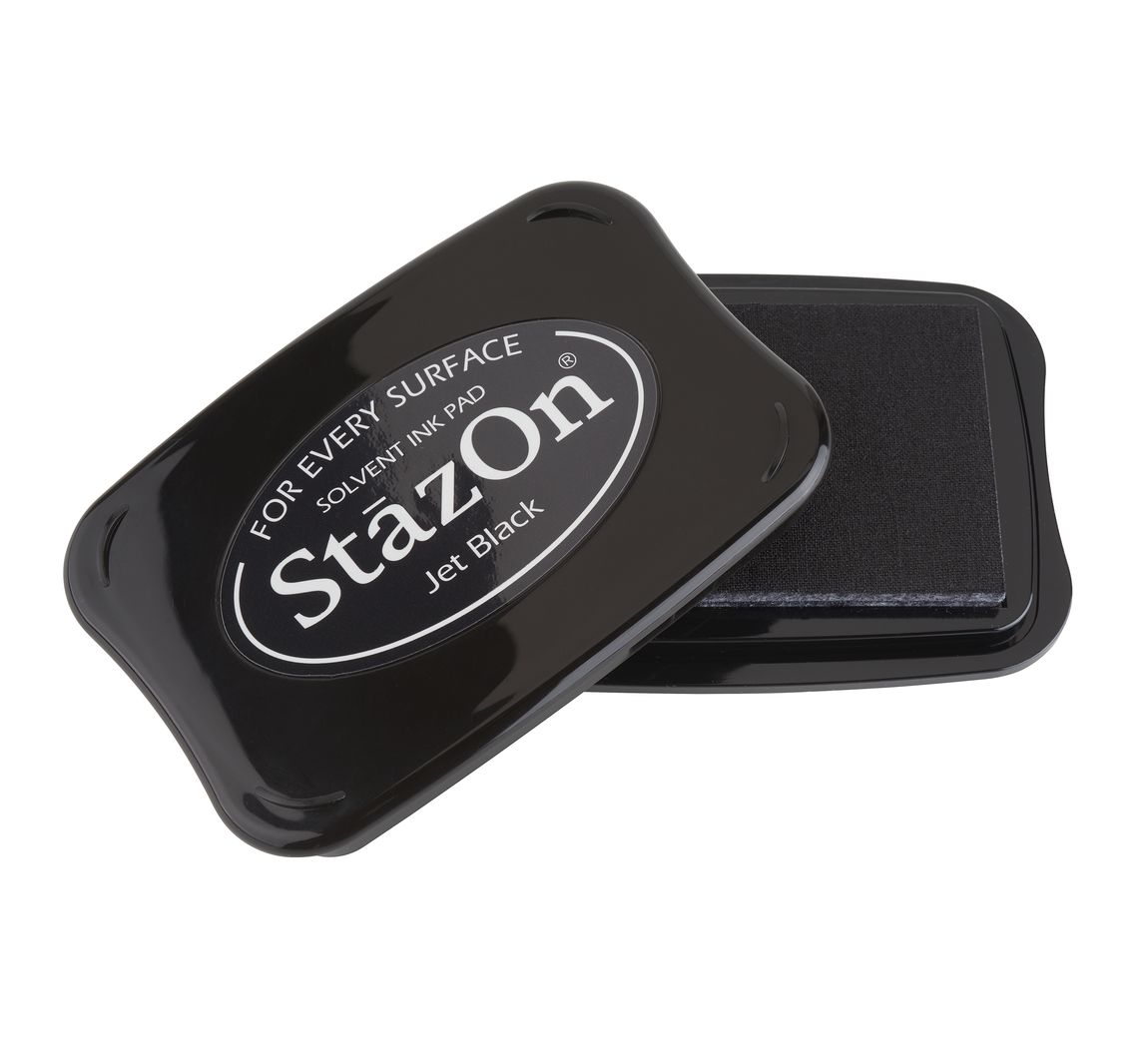 Staz-On Stempelkissen - Schwarz