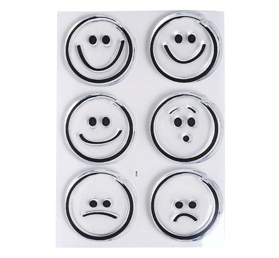 Clear Stempel-Set "Emoticons"