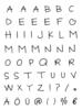 Clear Stempel-Set "Alphabet"