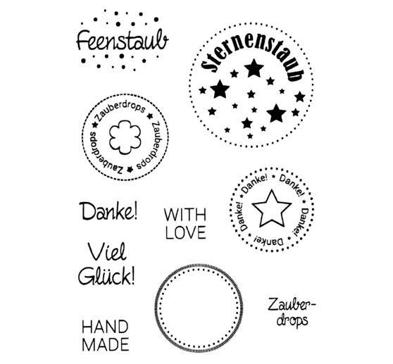 Clear Stamps "Zauberdrops"