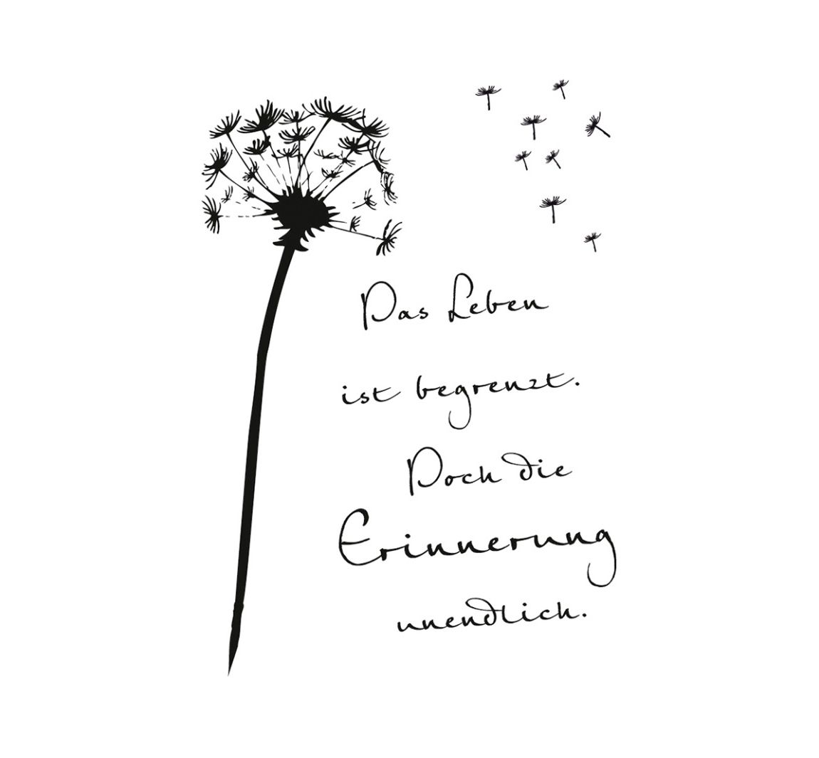 Clear Stamps "Erinnerung"