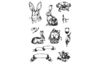 VBS Silicone stamp "Nostalgic Easter