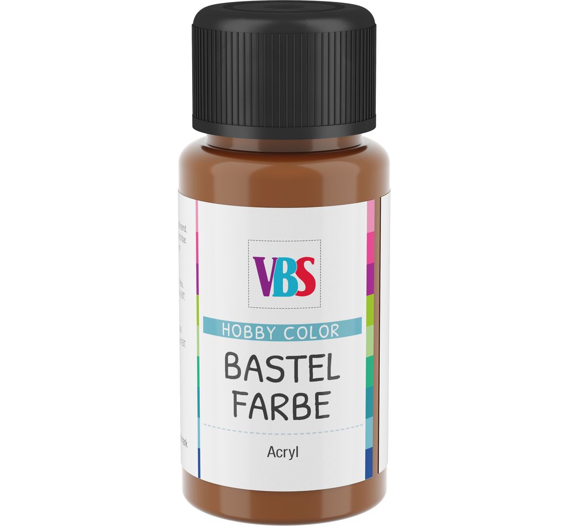 VBS Bastelfarbe, 50 ml - Rotbraun