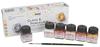 KREUL Glass & Porcelain "Classic - Metallic", 6er-Set