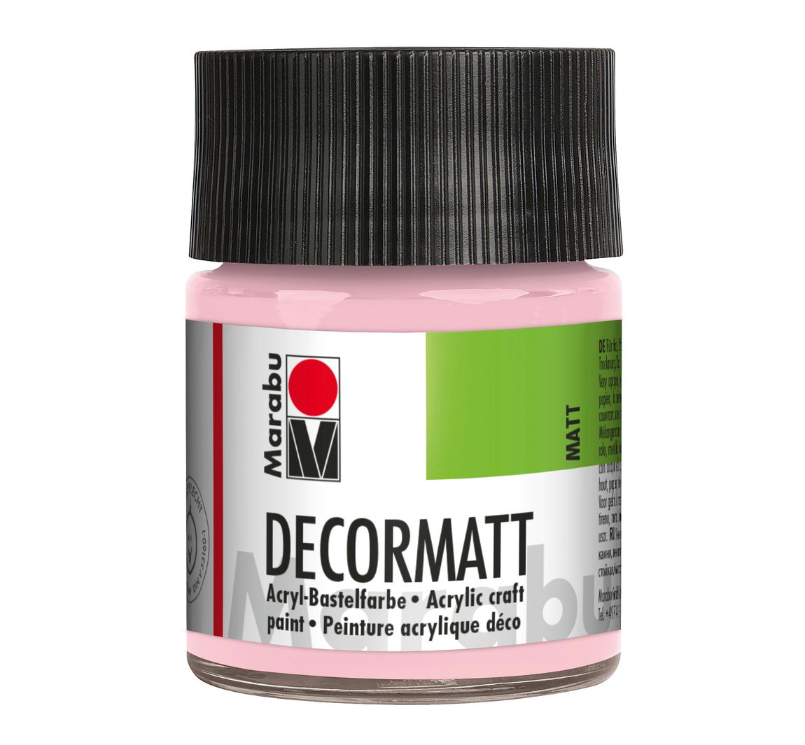 Marabu-Decormatt, 50ml - Wildrose
