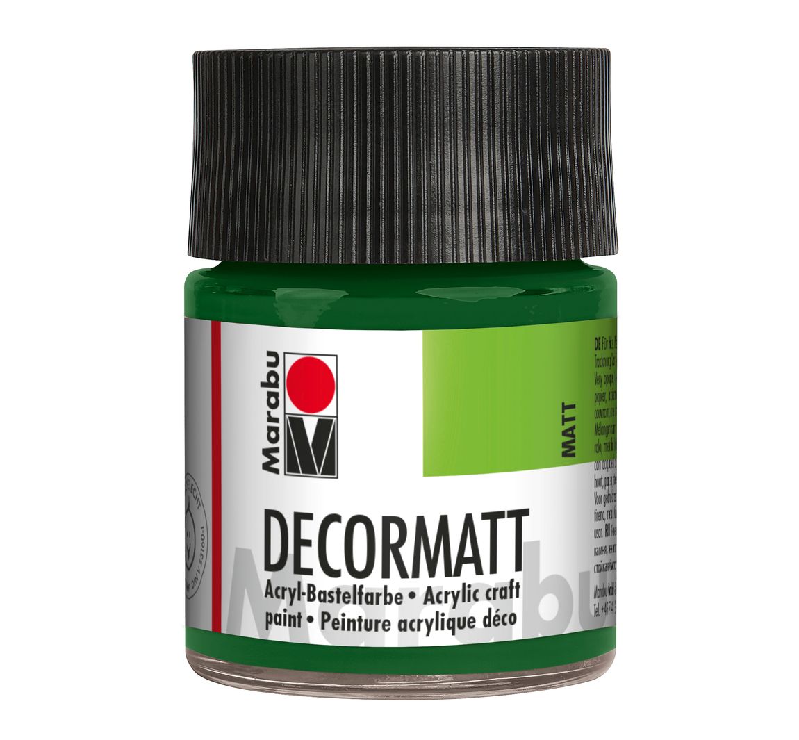 Marabu-Decormatt, 50ml - Olivgrün