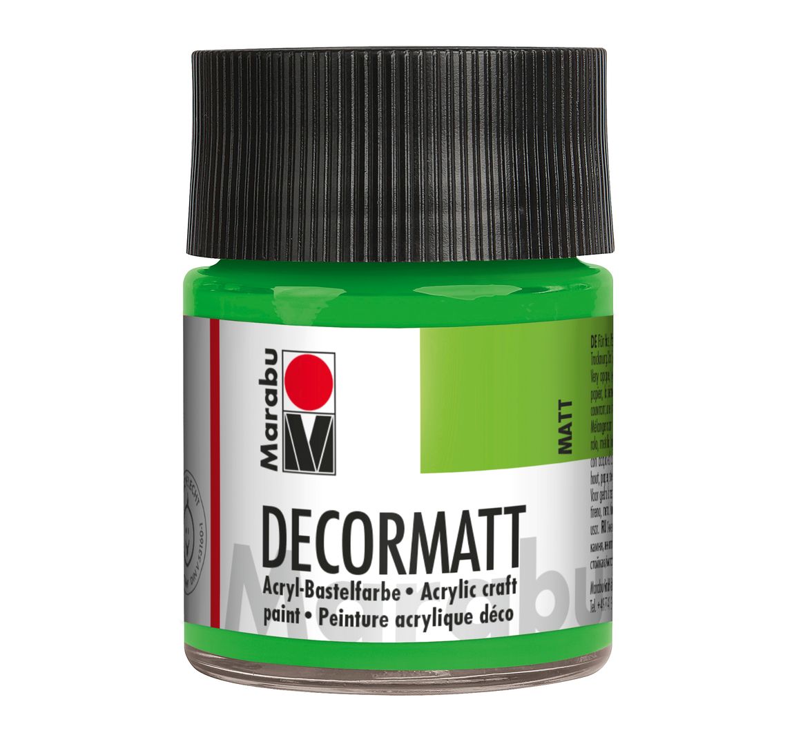 Marabu-Decormatt, 50ml - Gelbgrün