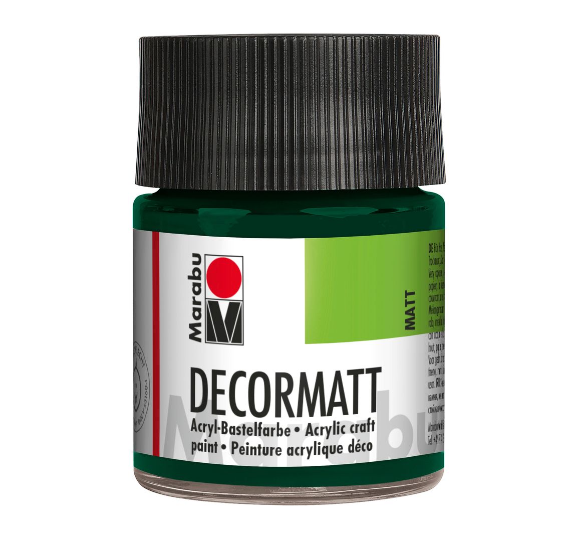 Marabu-Decormatt, 50ml - Tannengrün