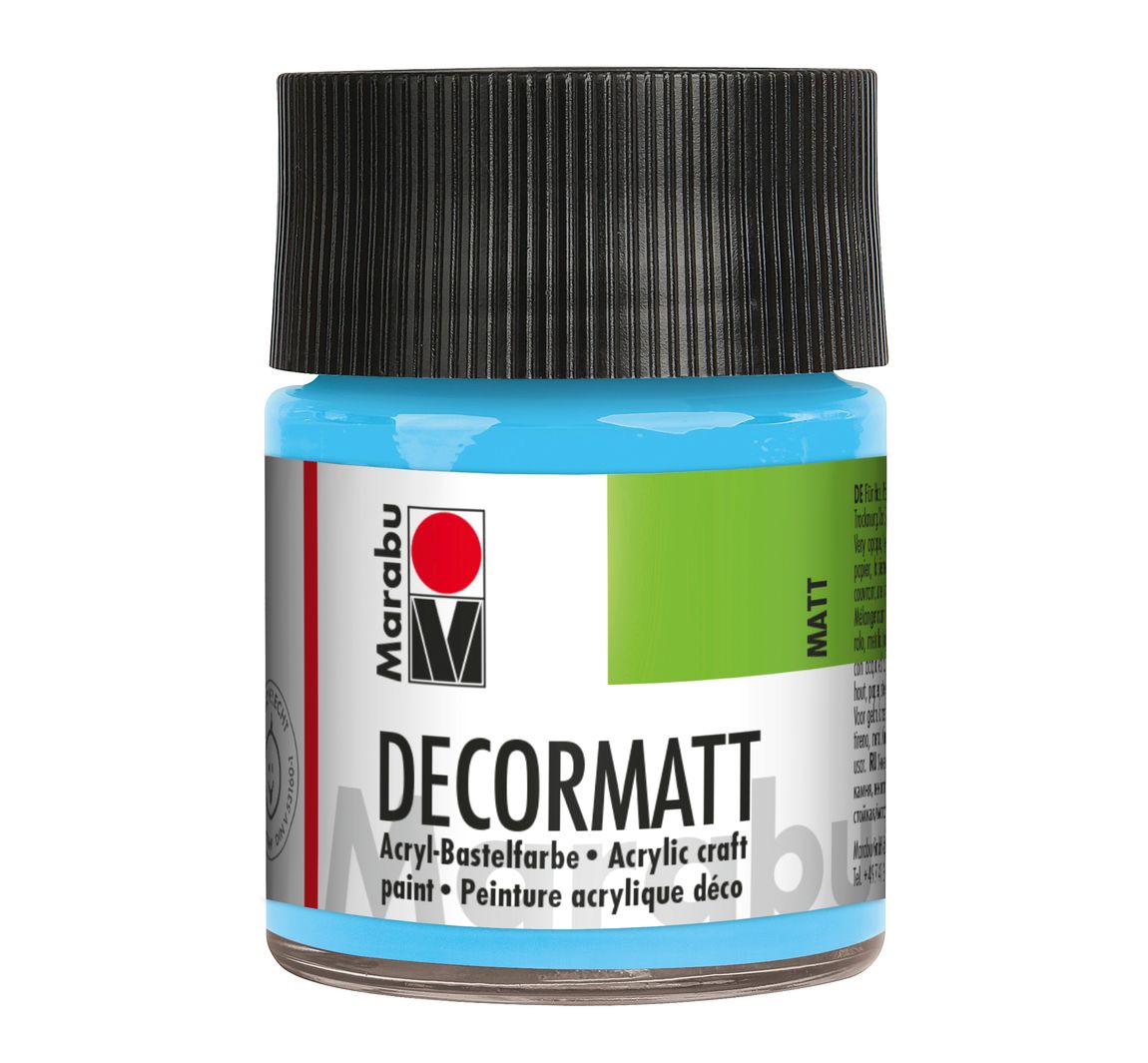 Marabu-Decormatt, 50ml - Hellblau