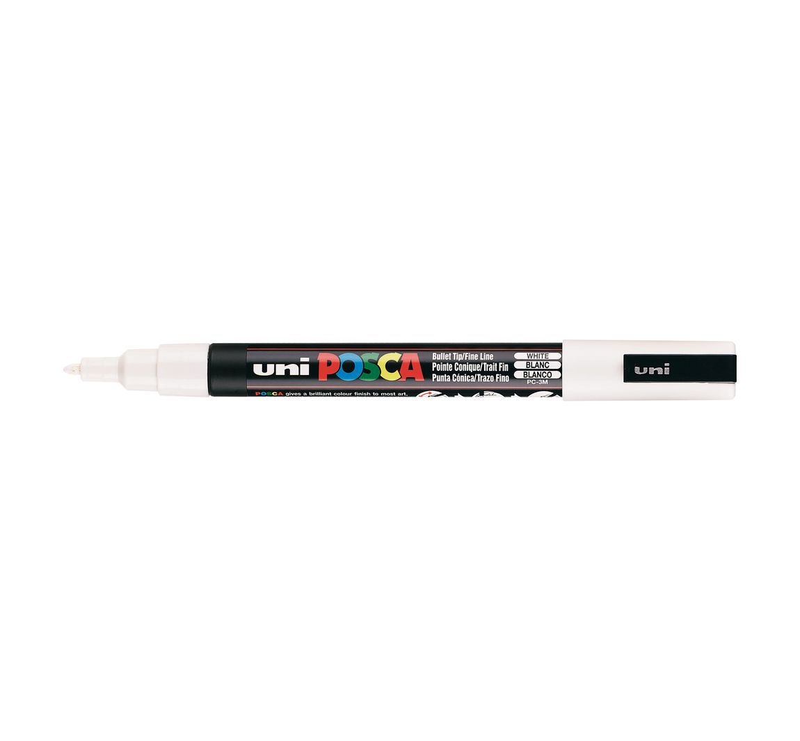 POSCA Marker PC-3M - Weiß