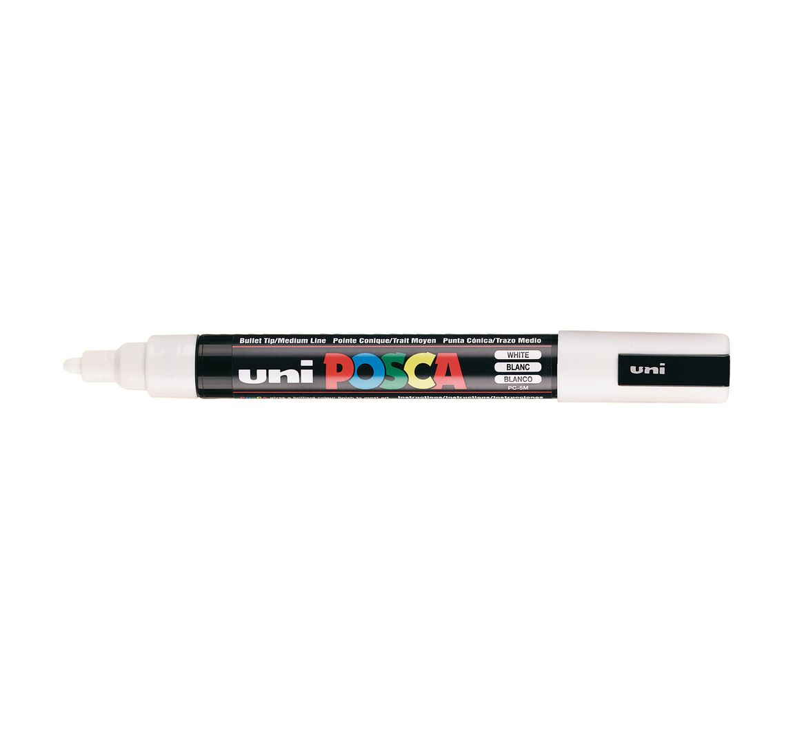POSCA Marker PC-5M - Weiß