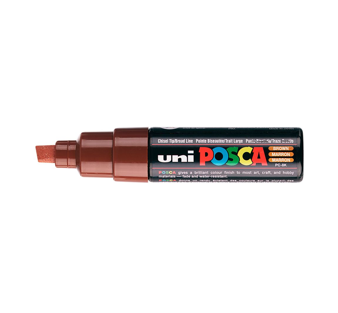 POSCA Marker PC-8K - Braun