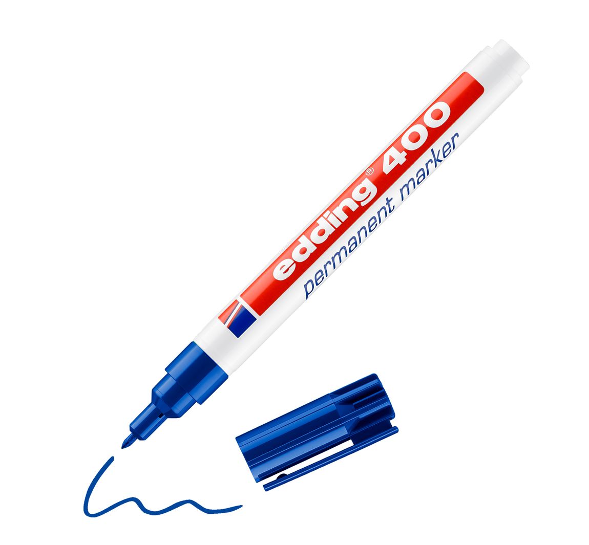 edding 400 "Permanent-Marker" - Blau
