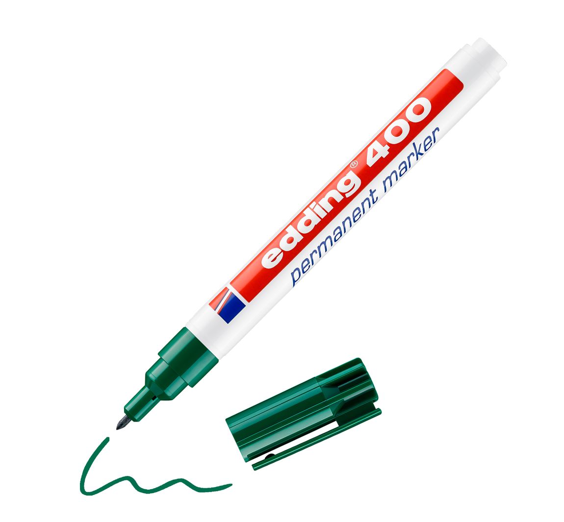 edding 400 "Permanent-Marker" - Grün