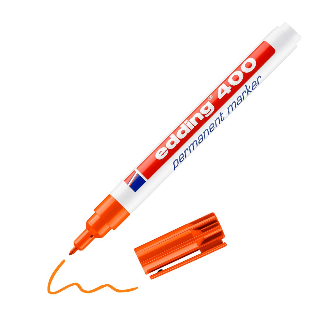 edding 400 "Permanent-Marker" - Orange