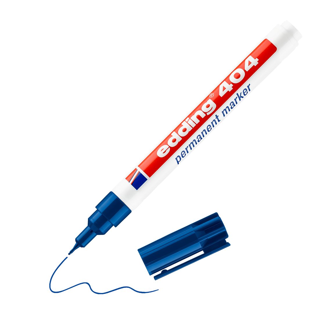 edding 404 "Permanent-Marker" - Blau