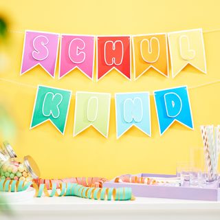 Wimpelkette Schulanfang