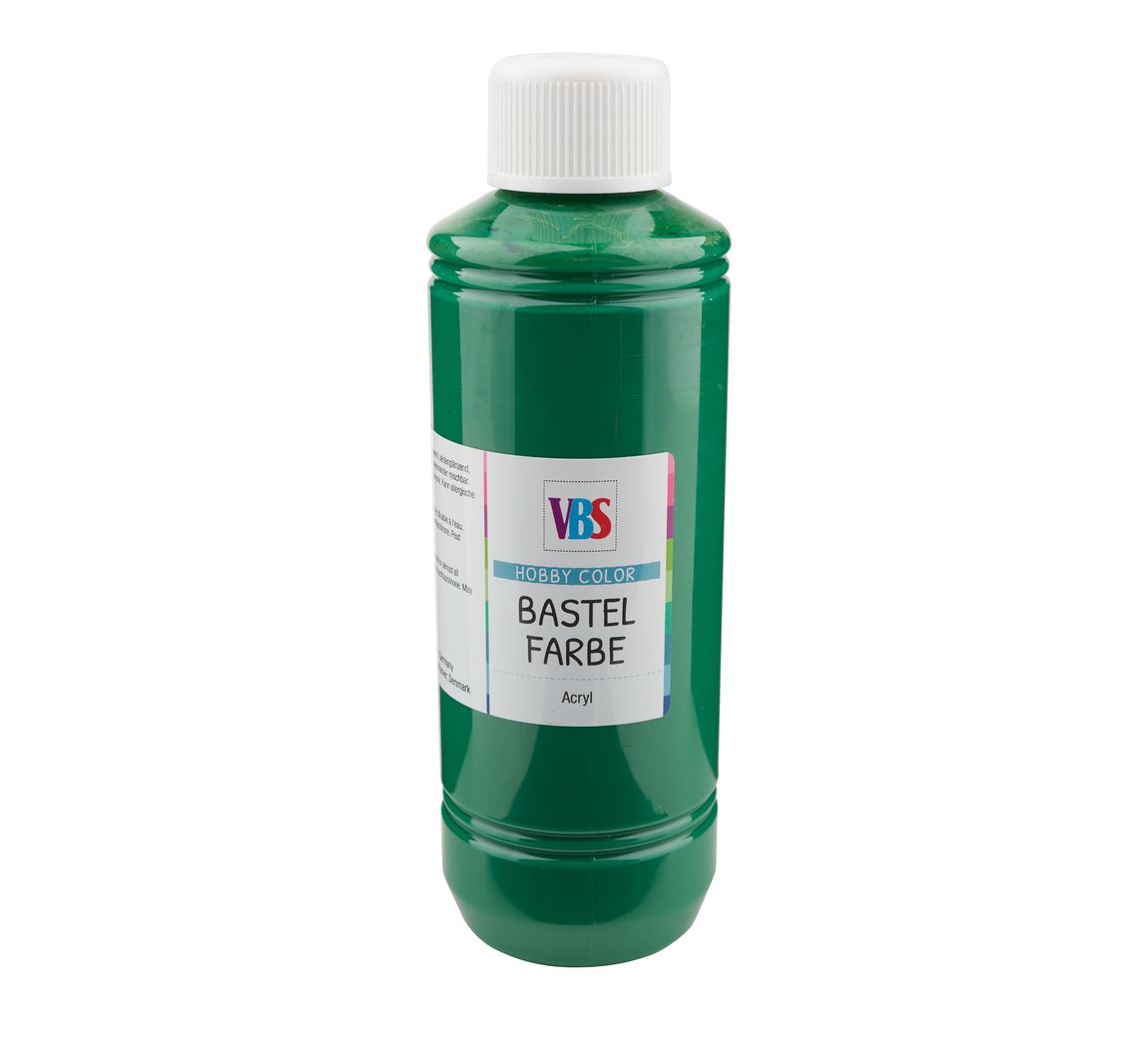 VBS Bastelfarbe, 250 ml - Dunkelgrün