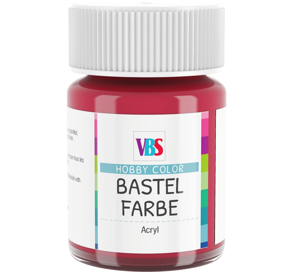 VBS Bastelfarbe, 15 ml - Karminrot