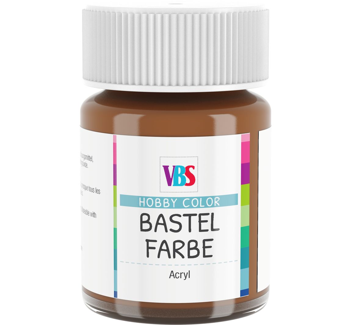 VBS Bastelfarbe, 15 ml - Rotbraun