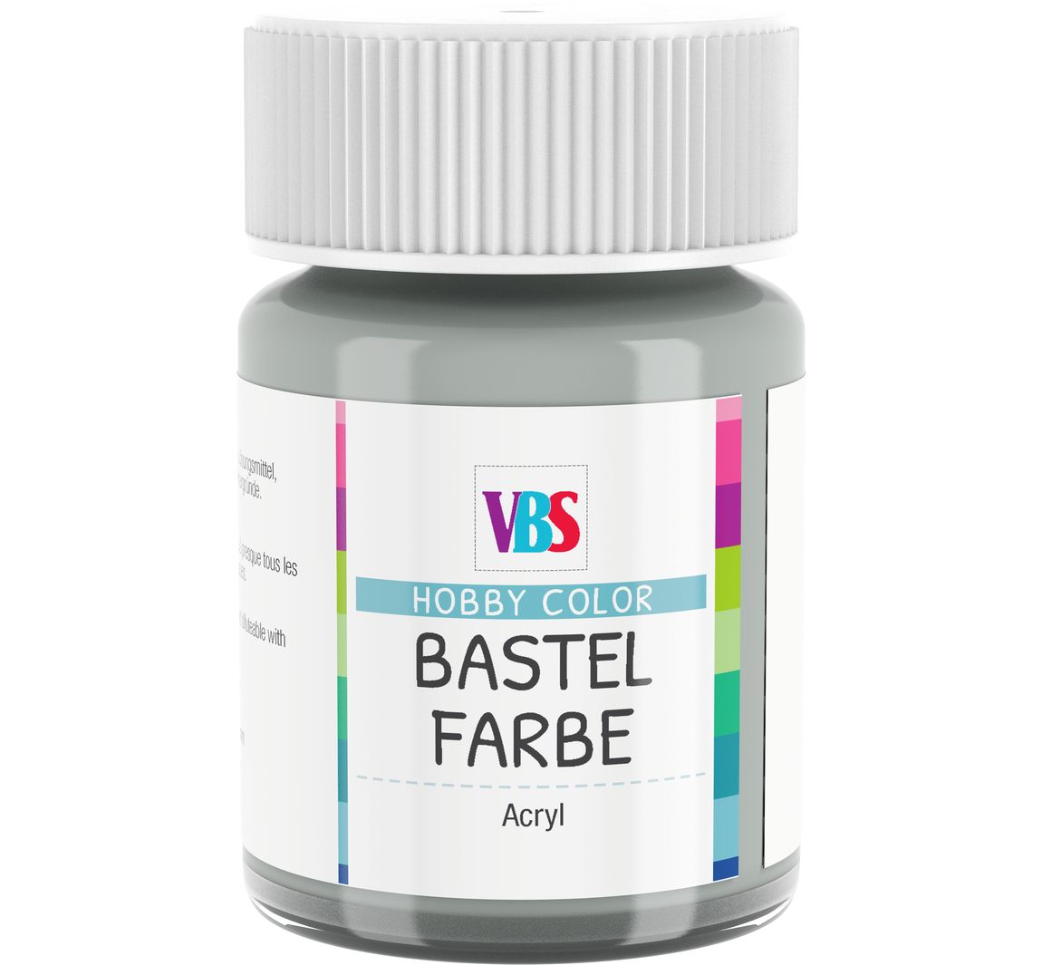 VBS Bastelfarbe, 15 ml - Grau