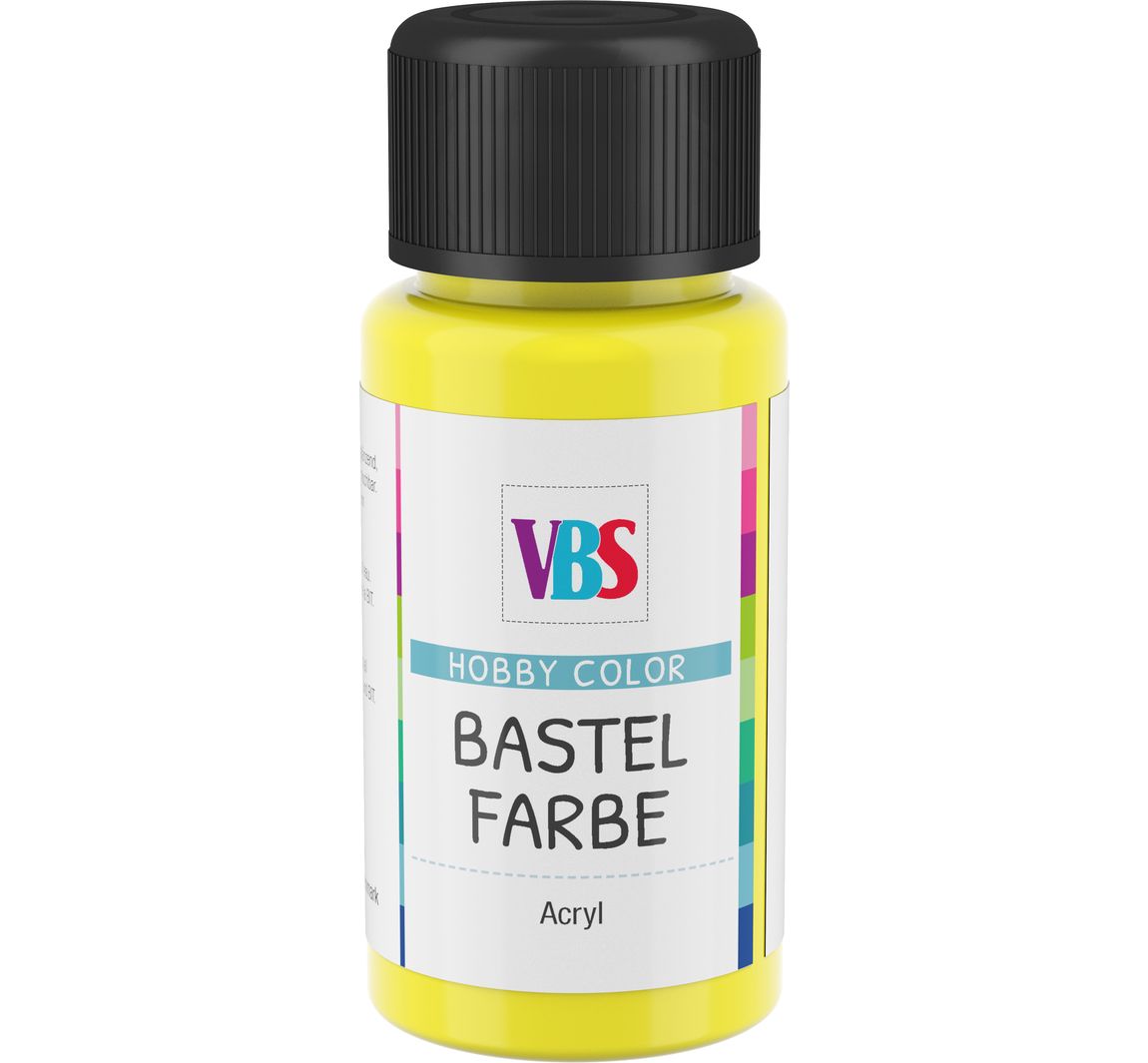 VBS Bastelfarbe, 50 ml - Zitronengelb