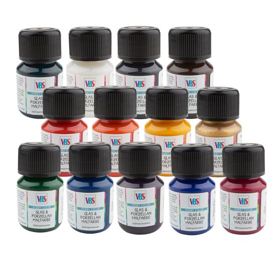 VBS Glas- & Porzellanmalfarbe, 30 ml