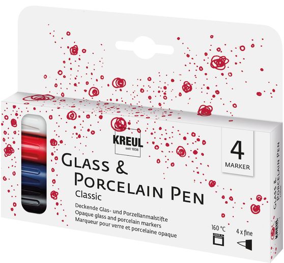 KREUL Glass & Porcelain Pen "Classic" fine
