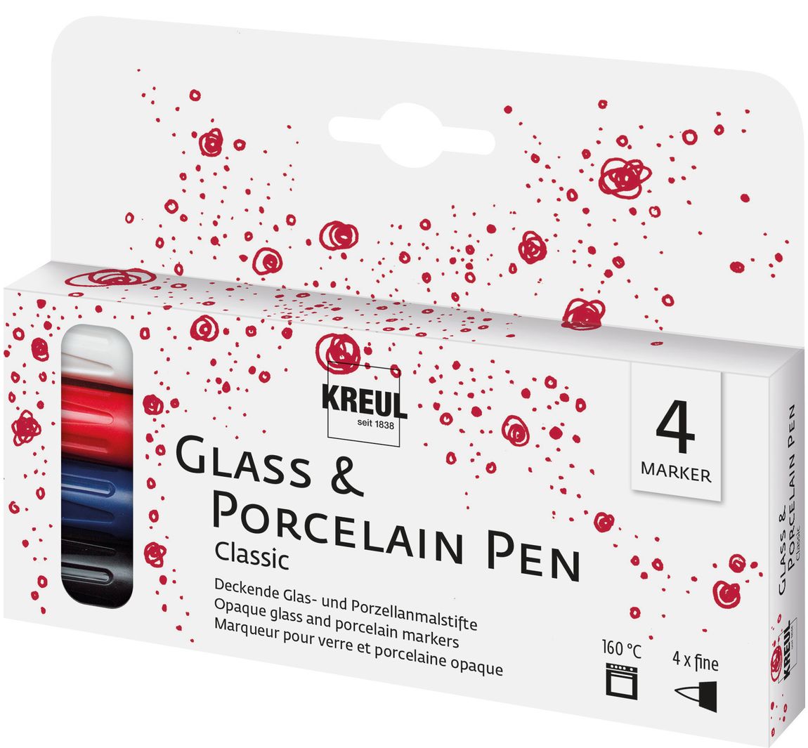 KREUL Glass & Porcelain Pen "Classic" fine