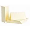 Tischkarten "8 x 8 cm", 50 Stück Creme