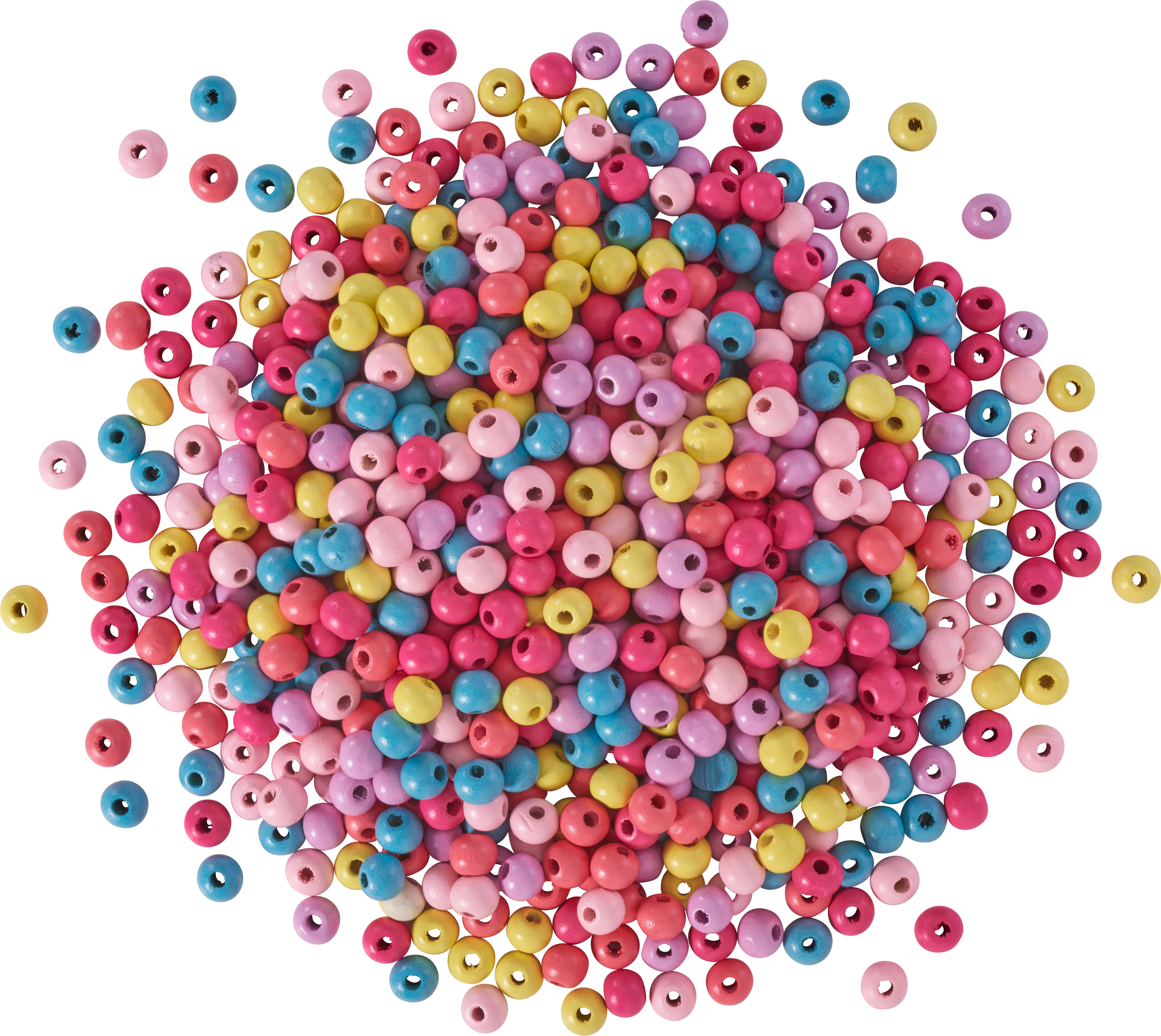 HOMSFOU UV Perlen 250 Stück - Farbwechselnde Kunststoffperlen Für DIY Schmuck