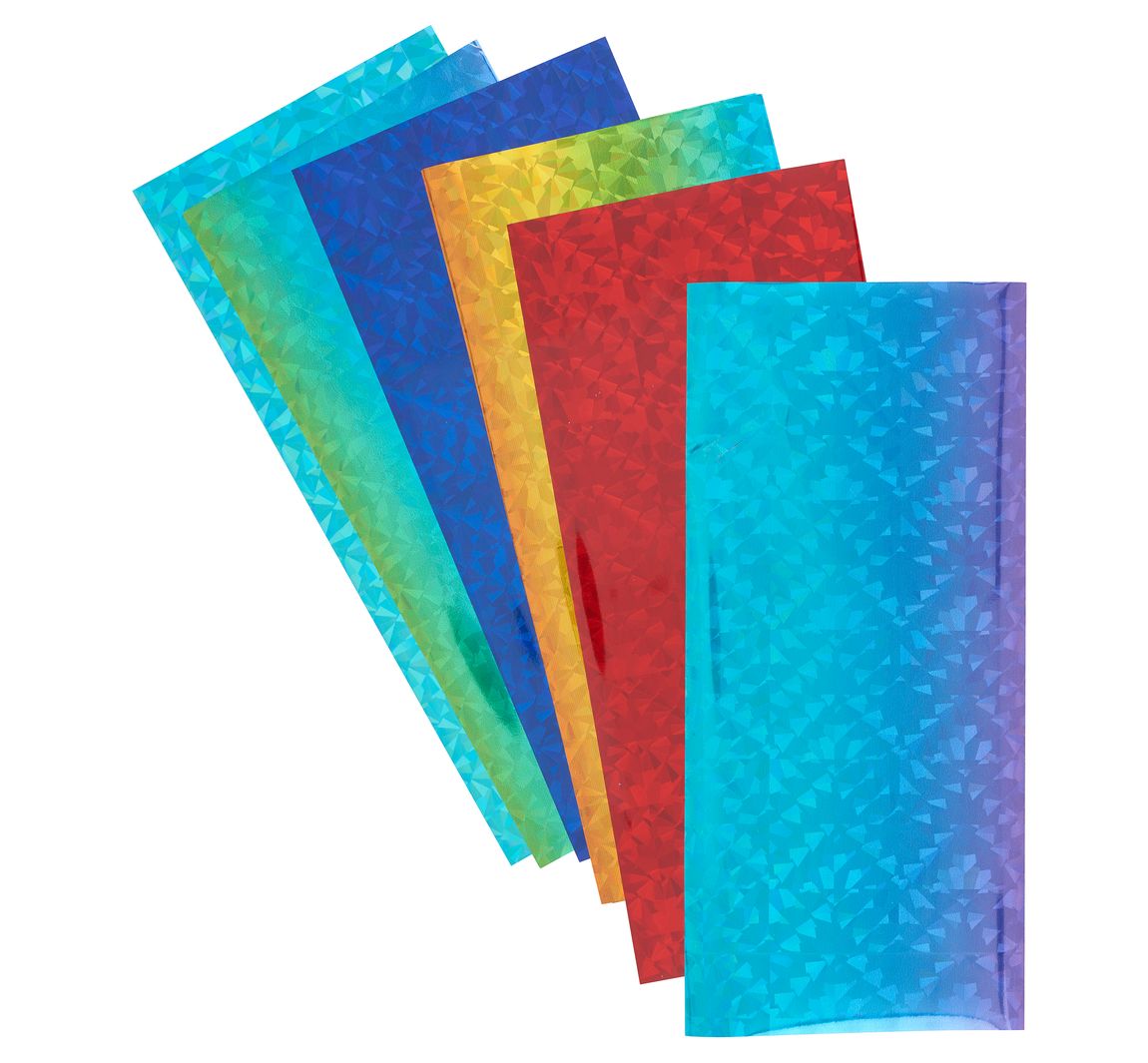 Metallic-Transferfolie - 6 x Farbreflex