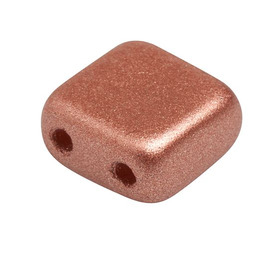 Glasperle "Quadratisch", 35 Stück