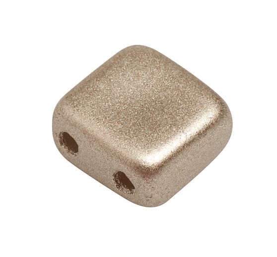Glasperle "Quadratisch", 35 Stück
