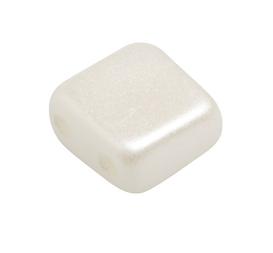 Glasperle "Quadratisch", 35 Stück