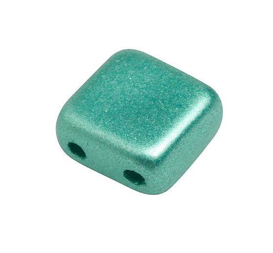 Glasperle "Quadratisch", 35 Stück