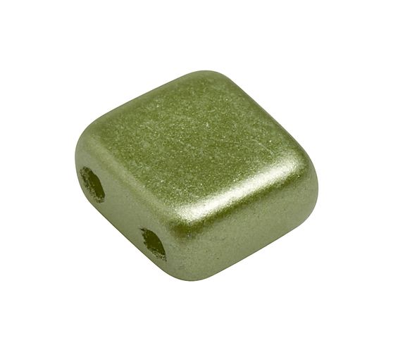 Glasperle "Quadratisch", 35 Stück