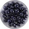 Crystal Renaissance glass wax bead, 6mm, 40 pieces