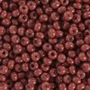 Rocailles, satte Farben, 2,6mm Mittelbraun