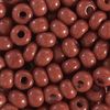 Rocailles, satte Farben, 4,5mm Mittelbraun