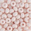 Rocailles, satte Farben, 4,5mm Creme