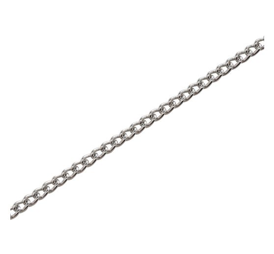 Gliederkette, 1 m, Aluminium, ca. B 3 x H 4 mm