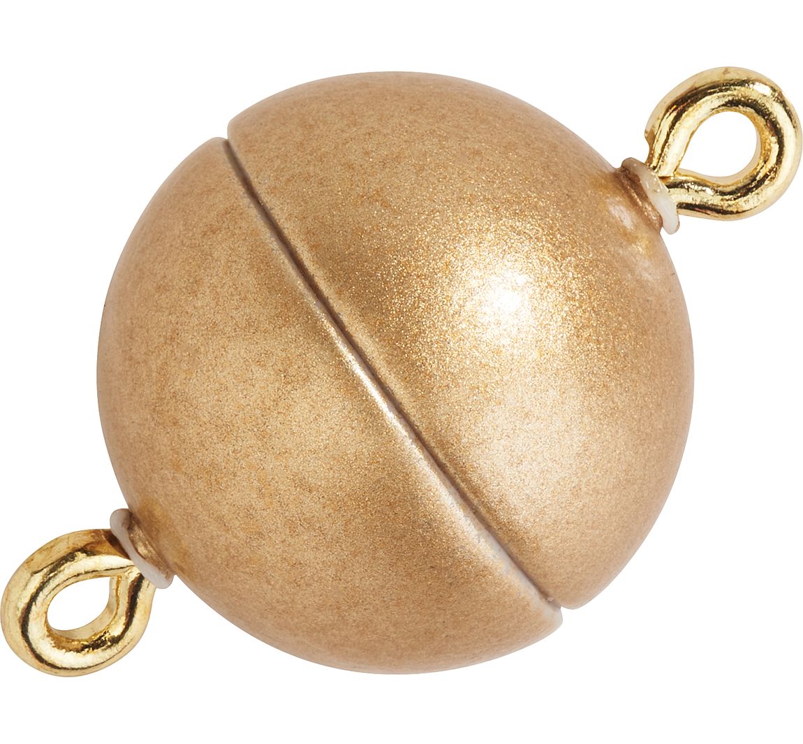 Power Magnetverschluss, Ø 12mm - Gold