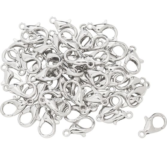 VBS Karabinerverschlüsse "12 mm", 50 Stück