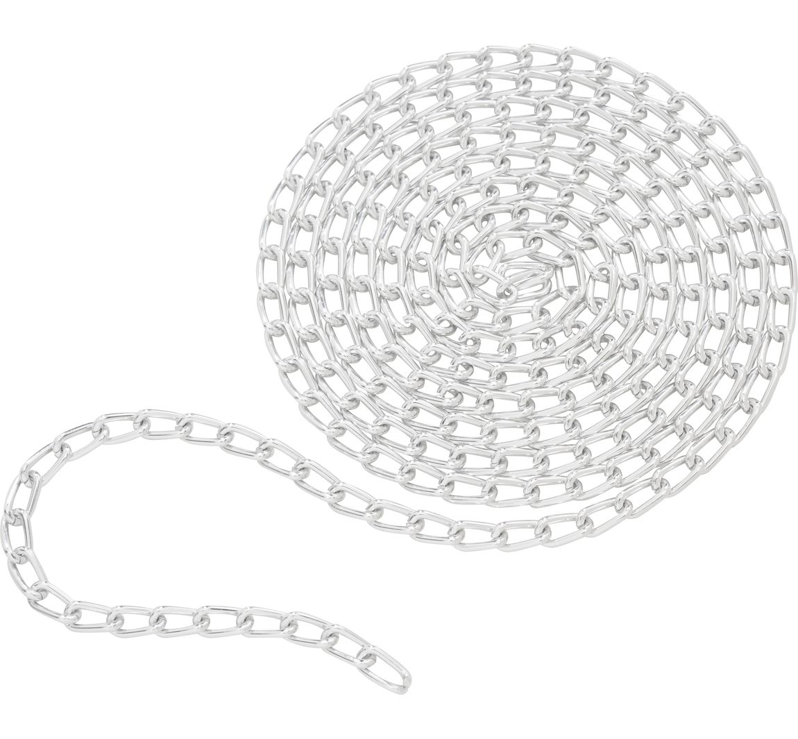 Gliederkette, 1 m, Aluminium, ca. B 3,5 x H 6 mm