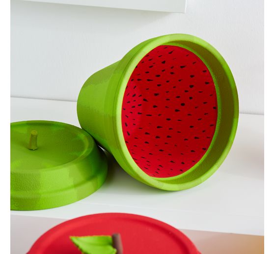 Terrakotta-Unterteller